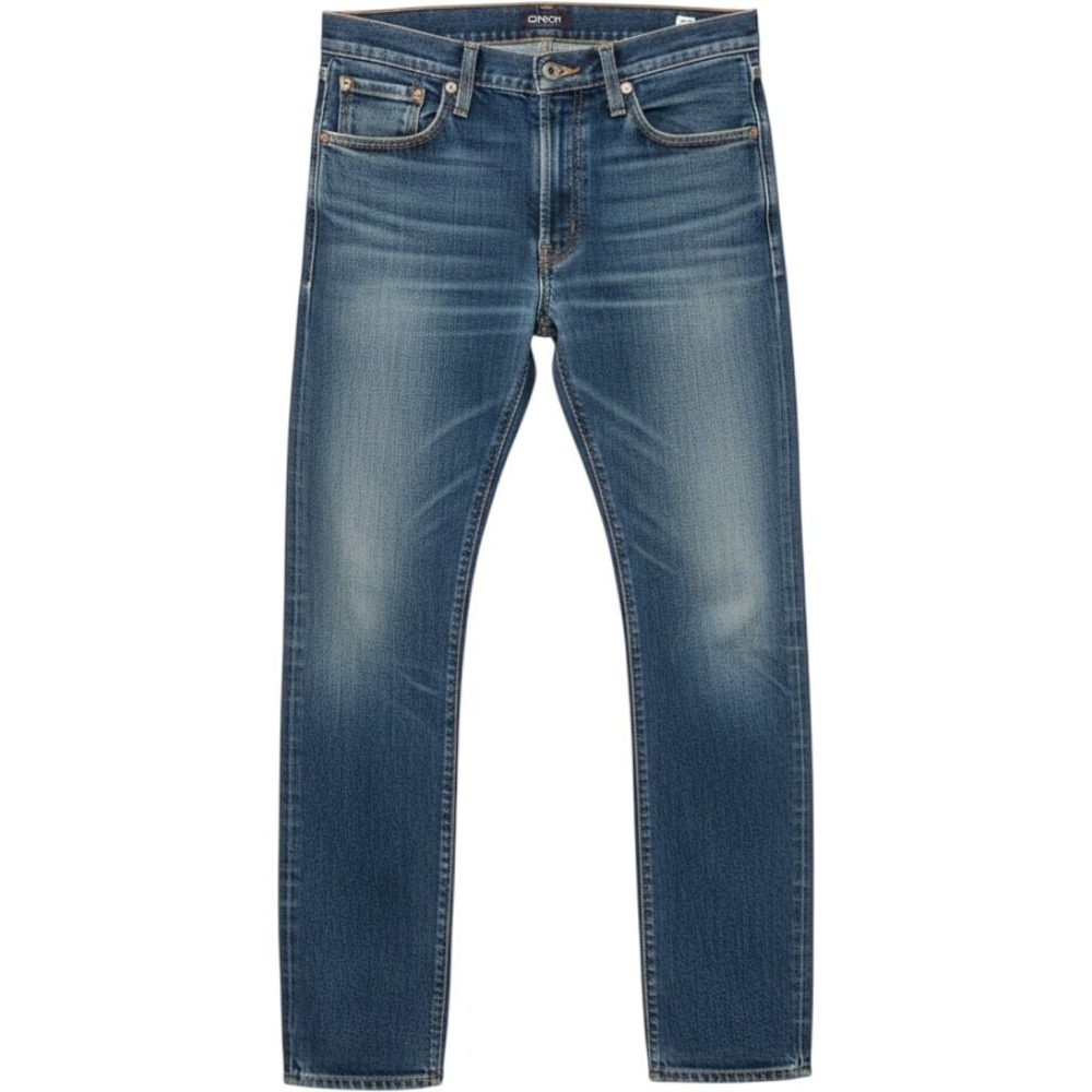 Cinch Men's Bronze Label Dark Wash Slim Tapered Rigid‎ Denim Jeans Sz 29x36 Mens